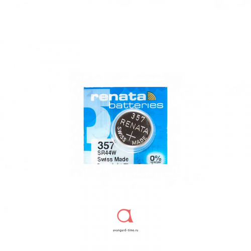 RENATA 357 блистер Батарейка (цена за 1 батарейку)