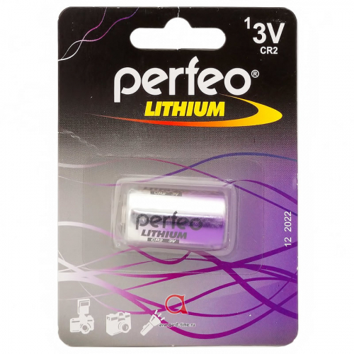 PERFEO CR2/1BL Lithium  (цена за 1 батарейку)