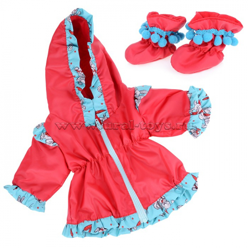 Одежда для кукол Курточка ветровка и сапоги 