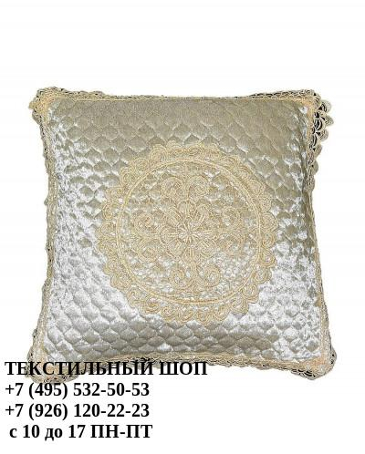 Декоративная наволочка на подушку с крем 2001-33