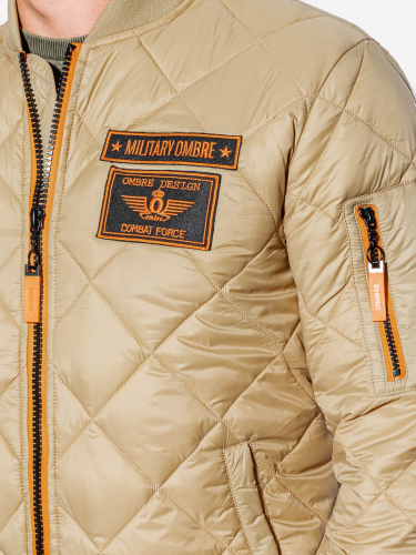 Куртка мужская весенняя bomberka C357 - beige