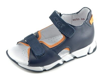 Тотта 1158-кп синий+оранжевый Туфли открытые для мальчиков