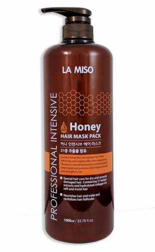 Скидка 25% La Miso Professional Intensive Honey Маска для волос 1000 мл