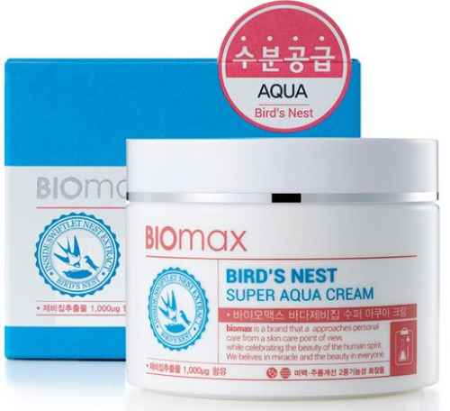 Скидка 35% Biomax Интенсивно увлажняющий крем с экстрактом ласточкиного гнезда 100мл
