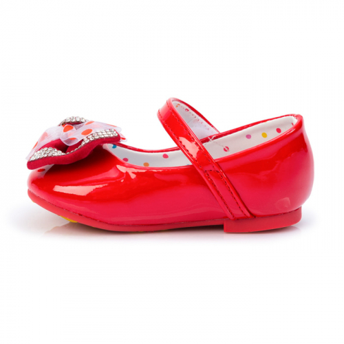 Туфли детские MINAKU, цвет красный, размер 20
