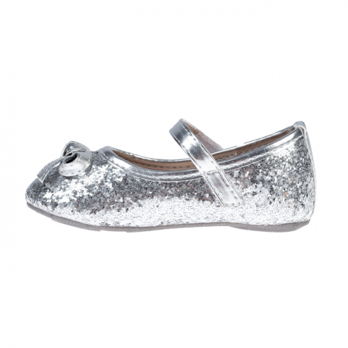 Туфли детские MINAKU, цвет серебро, размер 19