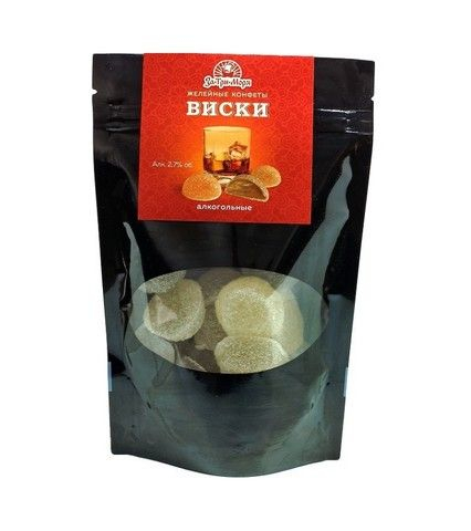 Желейные конфеты со вкусом виски, 190 г