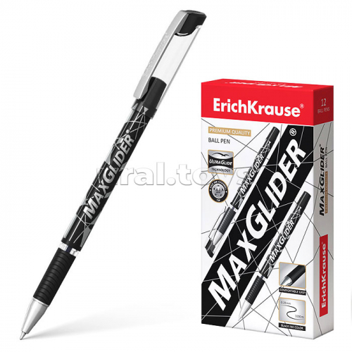 Ручка шариковая MaxGlider®, Ultra Glide Technology, цвет чернил черный (в коробке по 12 шт.)