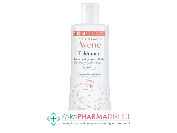 Avène Tolérance Lotion Nettoyante Démaquillante Gélifiée 400ml
