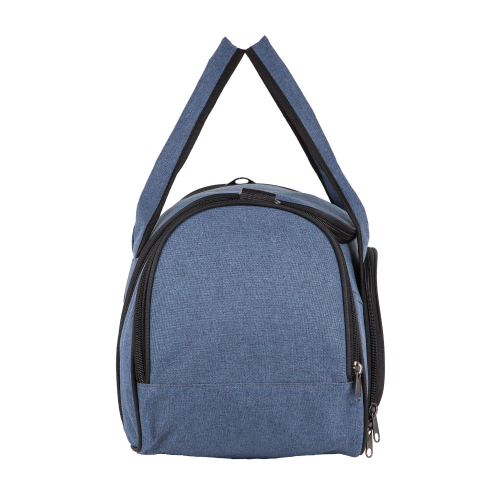 Спортивная сумка П9013 (Серо-синий)