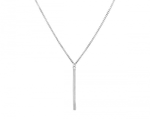 Колье из серебра без вставки, Ю-55041р
