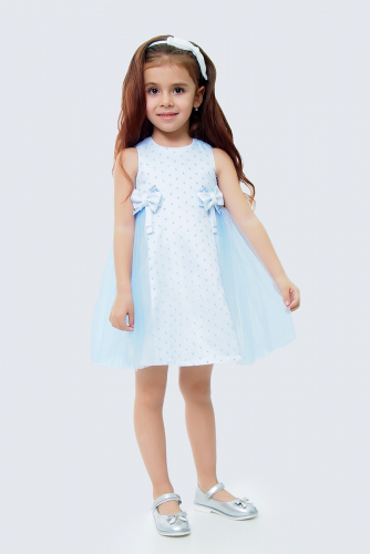 Платье детское 1Н55-3 голубой