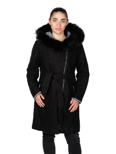 Пальто AOSHA MB309, черный