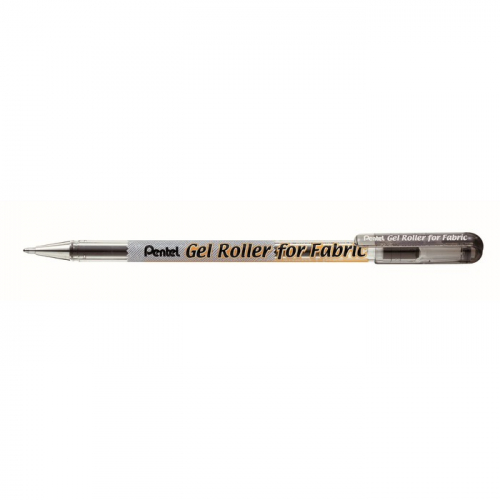 Ручка гелевая по ткани Pentel Gel Roller for Fabric 1.0мм черный BN15-A