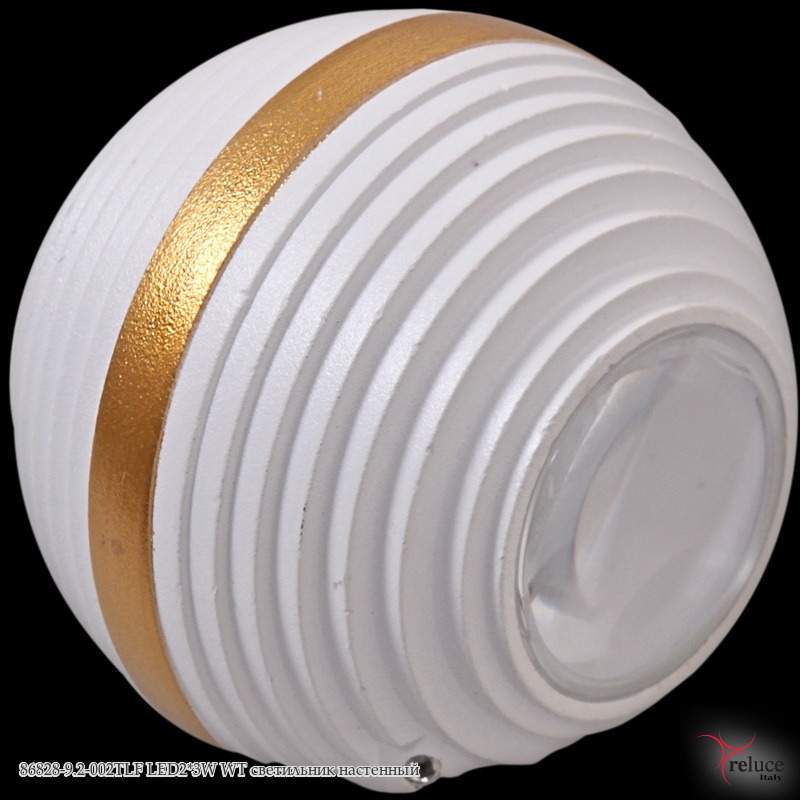 1700руб86828-9.2-002TLF LED2*3W WT светильник настенный