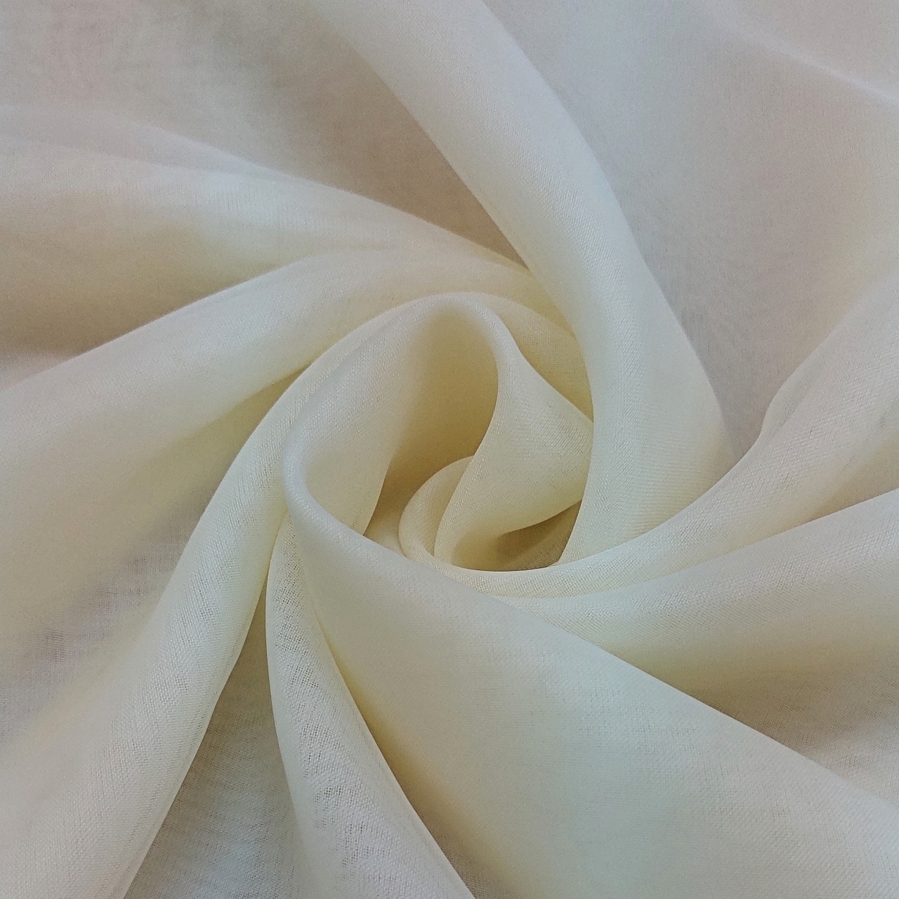 Вуаль однотонная ШАМПАНЬ №04 без.утяж 280 см