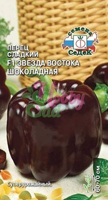 Перец Звезда Востока шоколадная F1 сладкий (0,1 г) Седек