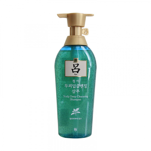 Ryoe Шампунь очищающий для жирной кожи головы  (зеленый) Scalp Deep Cleansing