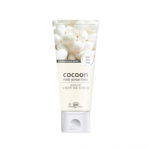 Pretty Skin Скраб с коконом шелкопряда Cocoon Pore Scrub