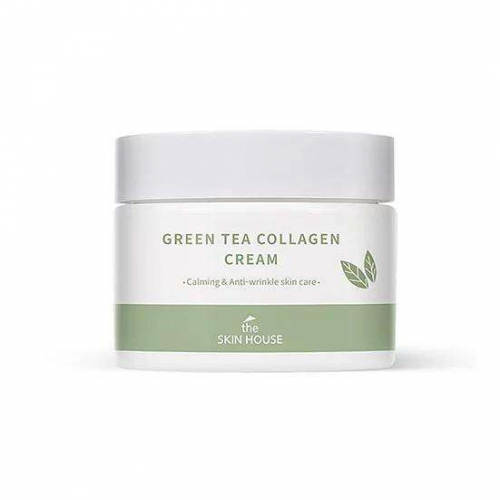The Skin House Увлажняющий крем с зеленым чаем и коллагеном Green Tea Collagen Cream
