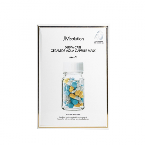 JMsolution Маска-салфетка с керамидами для зрелой кожи Derma Care Ceramide Aqua Capsule Mask