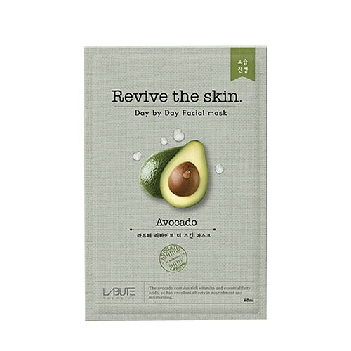 Labute Маска-салфетка с авокадо Revive the skin Avocado Mask