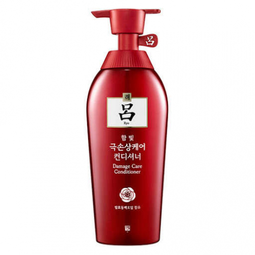 Ryoe Кондиционер для ослабленных волос (красный) Hambitmo Damage Care Conditioner
