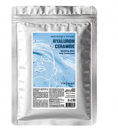 Trimay Альгинатная маска с гиалуроновой кислотой и керамидами Hyaluron & Ceramide Modeling Mask with
