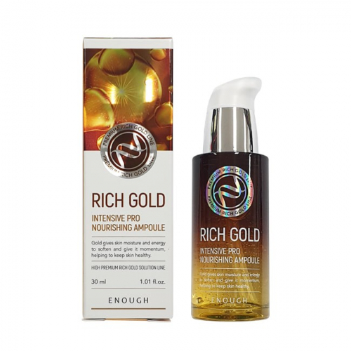 Enough Питательная сыворотка с золотом Rich Gold Intensive Pro Nourishing Ampoule