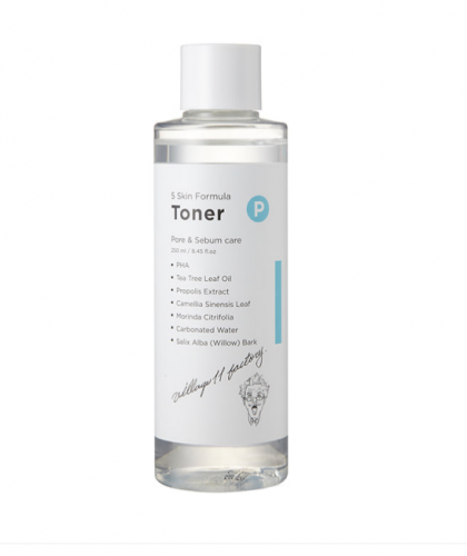 Village 11 Factory Тонер для очищения и сужения пор P Skin Formula Toner