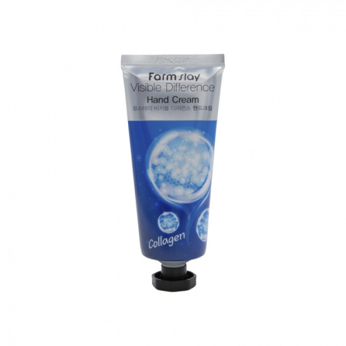 Farmstay Крем для рук с коллагеном Collagen Visible Difference Hand Cream