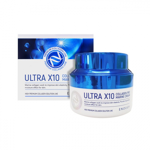 Enough Увлажняющий крем с коллагеном Ultra X10 Collagen Pro Marine Cream