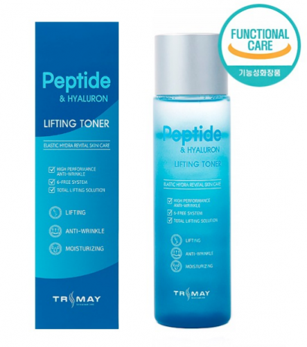 Trimay Лифтинг тонер с пептидами и гиалуроновой кислотой Peptide & Hyaluron Lifting Toner