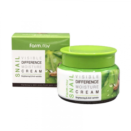 Farmstay Крем с экстрактом улитки Visible Difference Cream