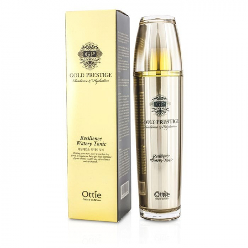 Ottie Увлажняющий тонер 130мл Gold Prestige Resilience Watery Tonic