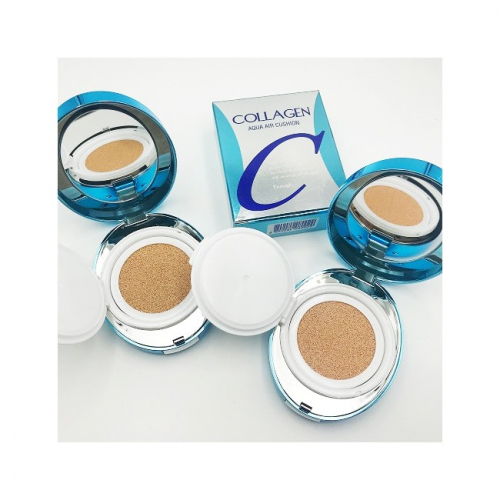 Enough Увлажняющий кушон с коллагеном 13 collagen aqua air cushion