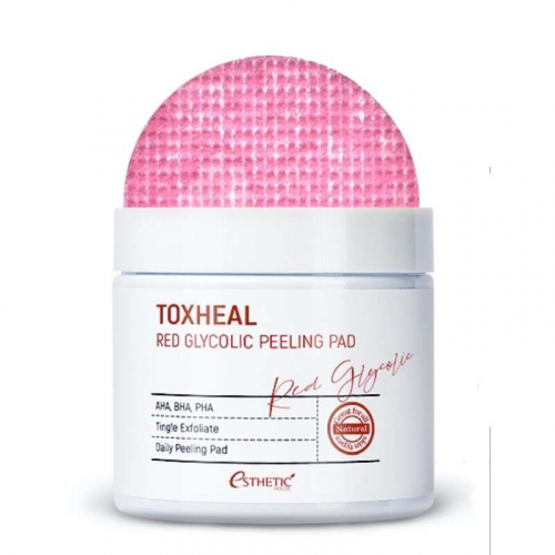 Esthetic House Пилинг-подушечки Гликолевые Toxheal Red Glyucolic Peeling Pad