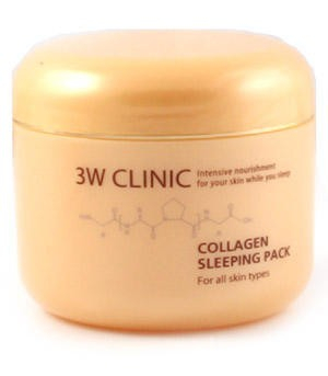 3W Clinic Ночная маска с коллагеном Collagen Sleeping Pack