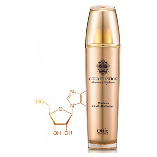 Ottie Увлажняющая эмульсия с золотом Gold Prestige Resilience Gentle Moisturizer