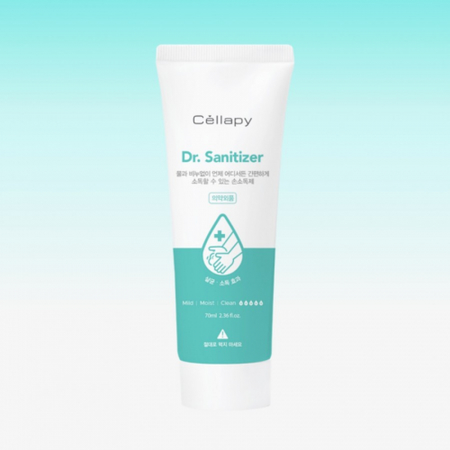 Cellapy Антисептик для рук Cleantech Gel Derma Sanitizer 70 мл