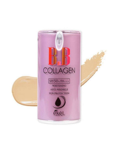 Ekel ВВ крем с коллагеном 23 Collagen BB Cream Pump