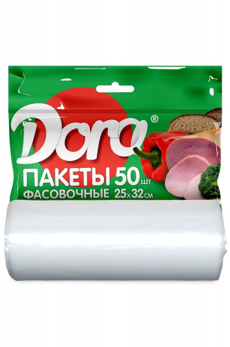 Пакеты фасовочные 25х32 см 50 шт - Dora