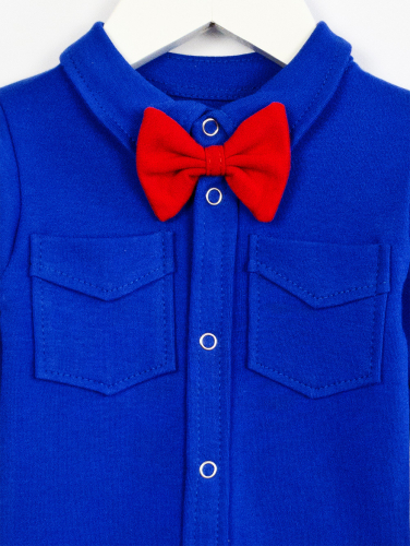 Боди - рубашка, 1808, синее