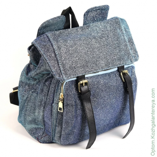 Женский текстильный рюкзак 5035 Блу