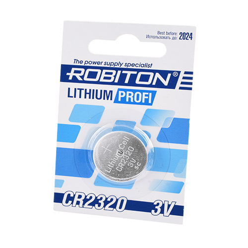 Батарейка Robiton CR2320 3V BL1 (1/40)