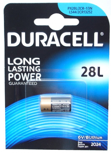 Батарейка Duracell 28 PXL 6V, 476A литиевая BL1 (1)