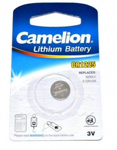 Батарейка Camelion CR1225 BL1 (1/10)