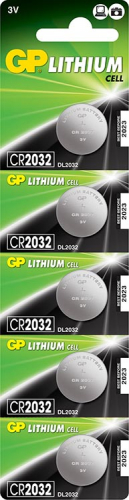 Батарейка GP CR2032 BL5 (5/100)