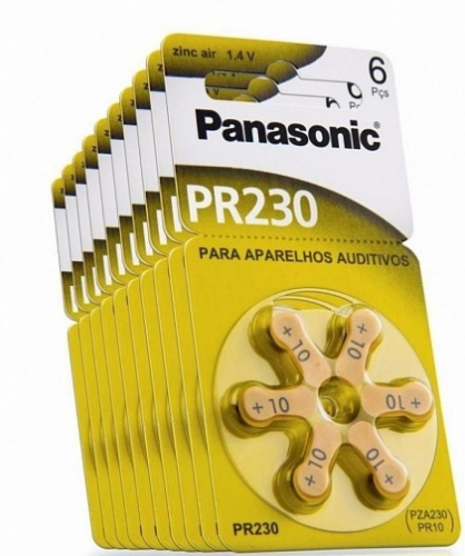 Батарейка Panasonic PR - 230H (ZA10) BL6 (6)