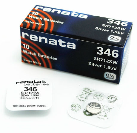 Батарейка Renata SR712SW 346 (1/10)